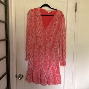 Red Michael Kors dress. In size XL.